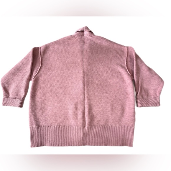 Free People Chamomile Pink Rose Cardigan Large EUC - Picture 9 of 14